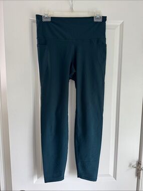 Old Navy Teal High-Rise Leggings with Side Pockets